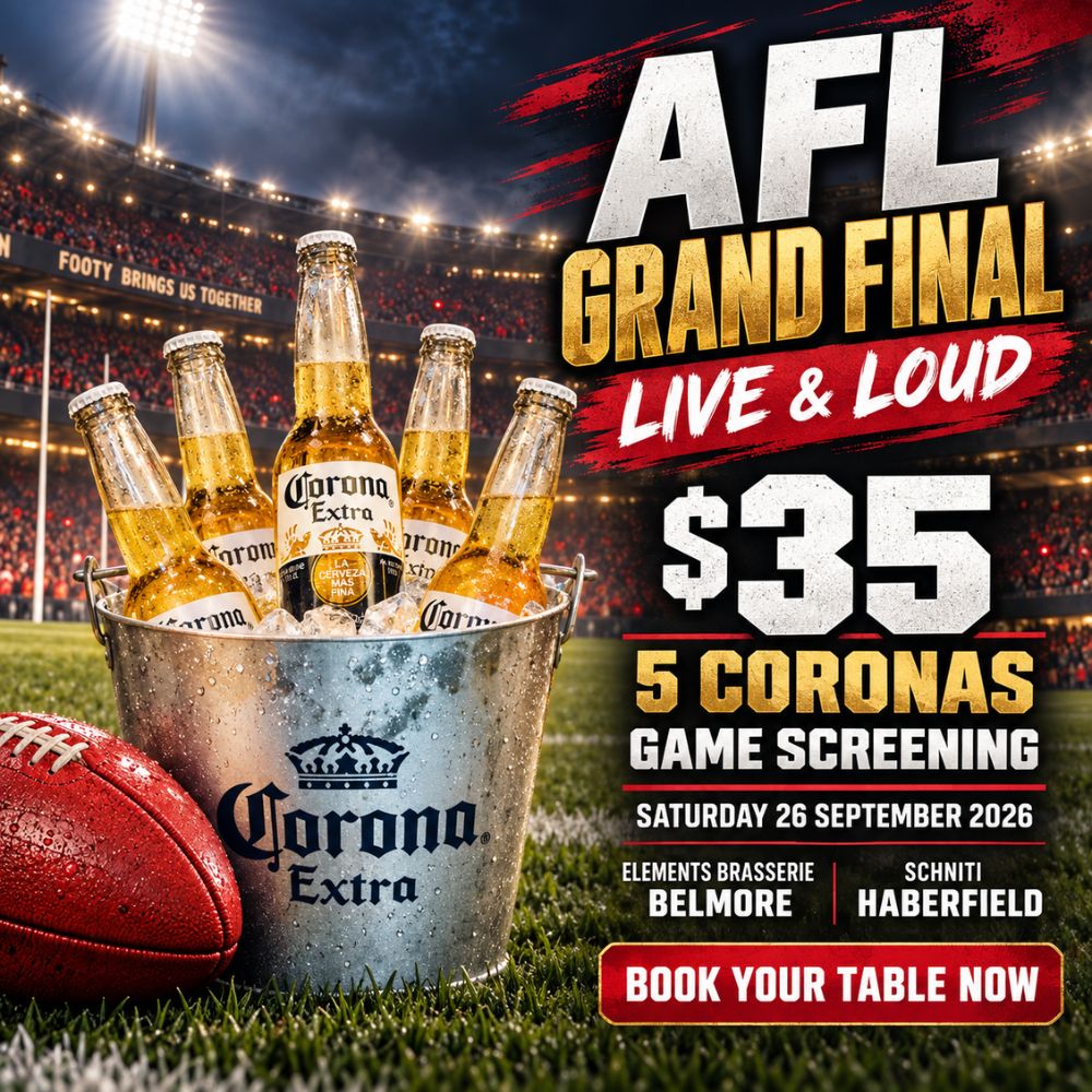 AFL Grand Final at Dine with Elements